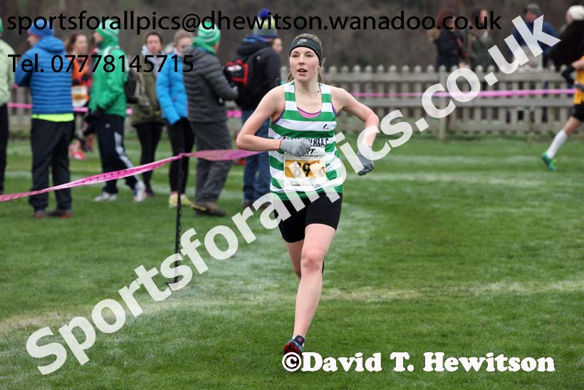 Senior women, Durham Cathedral Cross Country Relays. Photo: David T. Hewitson/Sports for All Pics